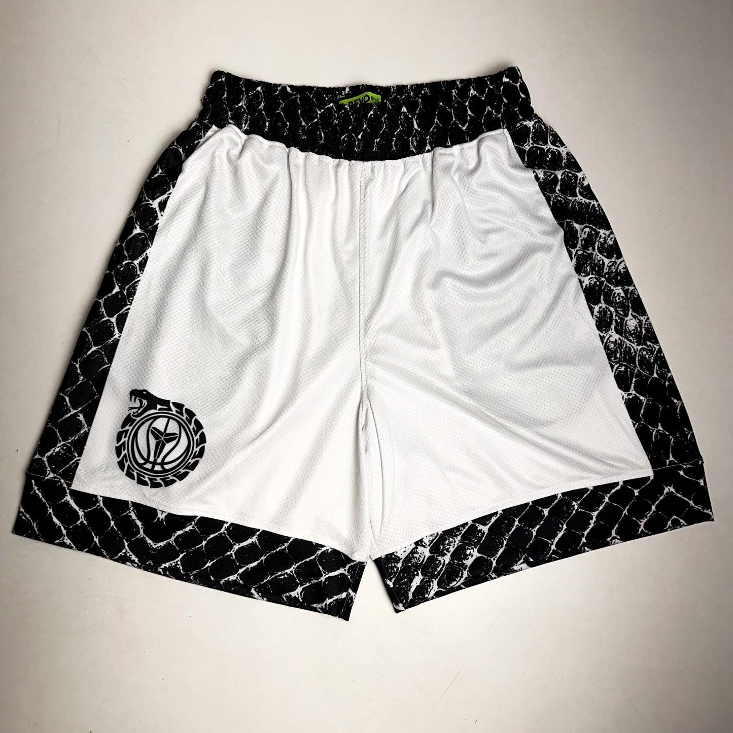 Viperstrike Elite White Basketball Shorts