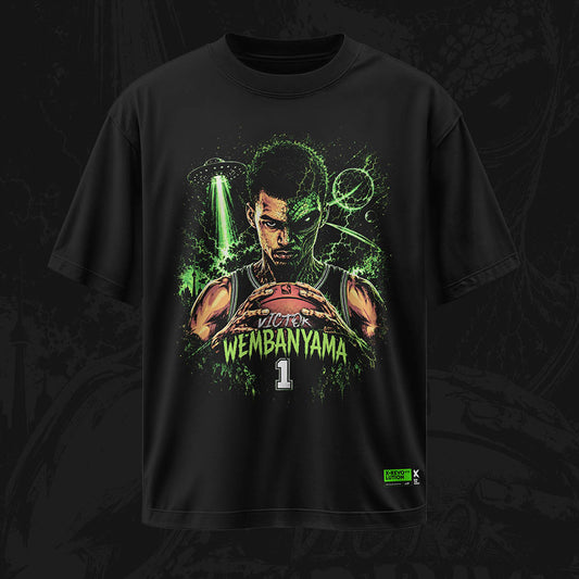 WEMBY OG - Regular fit Cotton Bio wash T-shirt