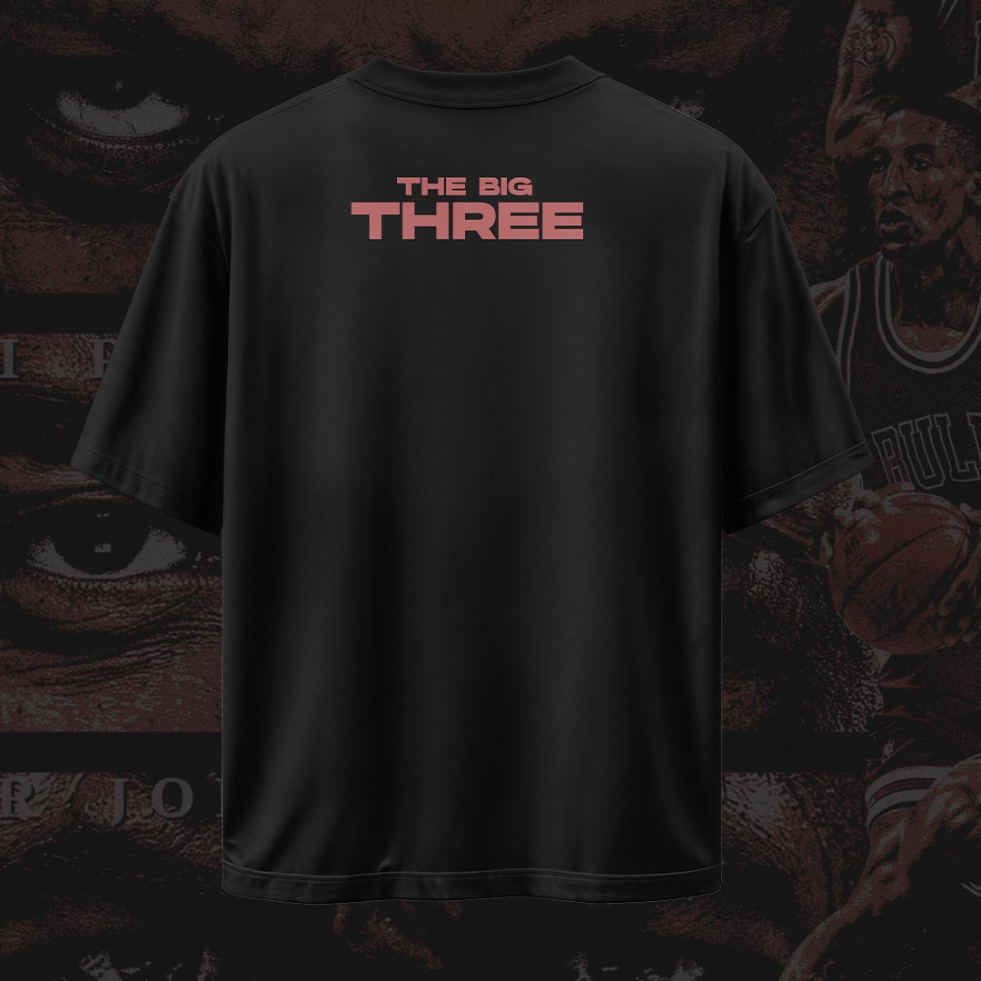Big Three - Regular fit Cotton Bio wash T-shirt