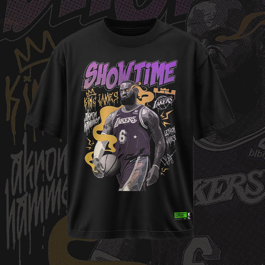 Showtime - Regular fit Cotton Bio wash T-shirt